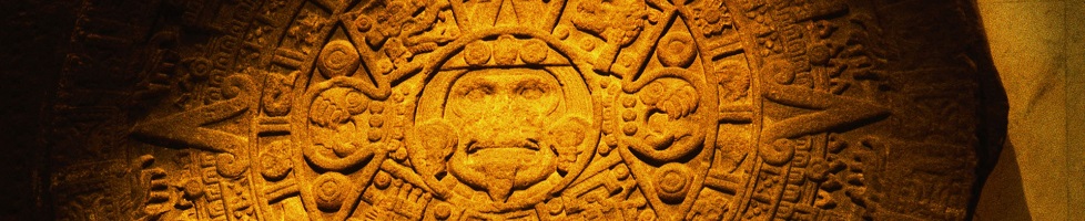 Aztec Carved Calendar Stone